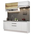 thumbnail image 1 of Cocina Integral Madesa Glamy Sin Tarja 200 Cm Blanco Madesa Glamy, 1 of 10