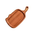 thumbnail image 4 of Plato de postre de madera, moderno y decorativo, para aperitivos, café, bebidas y desayuno. M, 4 of 9