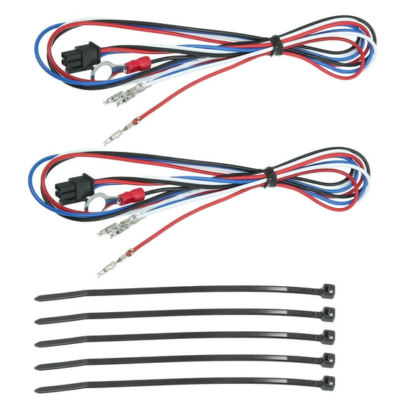 Unique Bargains 2pcs Tow Mirrors Wiring Harness for Chevrolet Silverado 1500 2500HD 2014-2018 for GMC Sierra 1500 2500HD