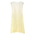 thumbnail image 4 of Robe d'Été Sans Manches pour Filles, Confort Extensible, Col Rond, Décontractée avec Imprimé Dégradé pour Enfants, Plage et Activités Extérieures, Robe de Noël pour Bébé Fille, 4 of 4
