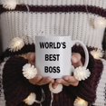 thumbnail image 3 of Worlds Best Boss Mug,Worlds Best Boss,Worlds Best Boss Mug The Office,Coworker Gifts,Boss Ceramic Mug-11Oz Coffee Milk Mug Cup, 3 of 5