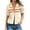 Orange, variant on Womens Striped Short Sleeve Sweater Casual Knitted Button Down Crochet Cardigan Vintage Y2k Hollow-Out Tops