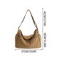 thumbnail image 3 of Women's Solid Color Crossbody Bag Commute Shoulder Bag Multi-Pocket Lightweight Casual Large Capacity Versatile Nylon Bag, 3 of 8