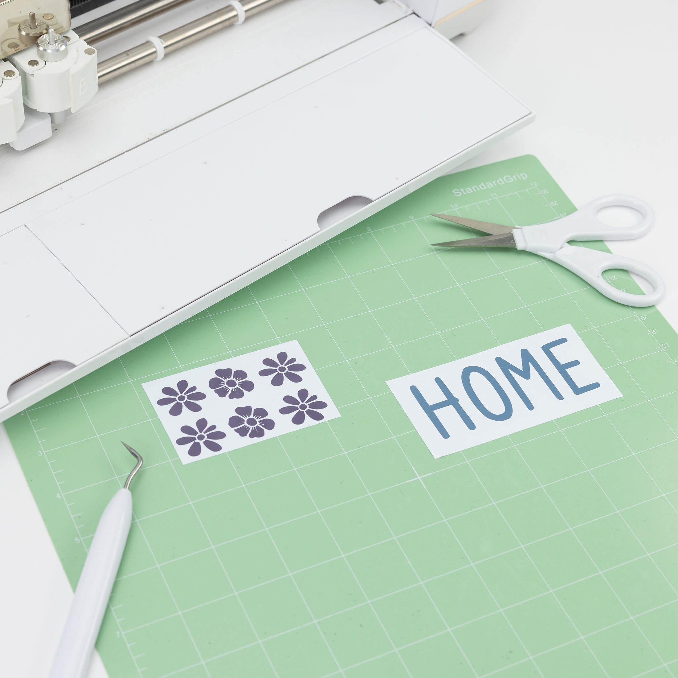 (2 pack) Hello Hobby 12" x 12" Cool Tone Sampler Permanent Craft Vinyl Sheets (4 Count)