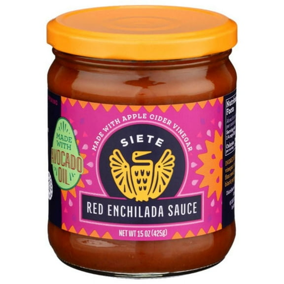 Siete Red Enchilada Sauce 15 oz Pack of 3