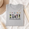 thumbnail image 4 of Jollimate 1961 Vintage Edition Shirt, Women Floral Graphic T-Shirt, Cute Botanical Wildflower Tee, 4 of 6