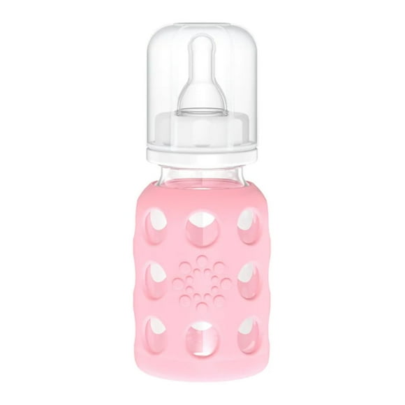 Lifefactory Glass Baby Bottle with Silicone Sleeve - Blanket (4 oz)