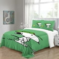 thumbnail image 4 of Snoopy Cartoon Duvet Cover,d-print Animated Characters Duvet Cover Bedding Set,microfiber,zipper Closure King, 4 of 5