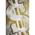 thumbnail image 3 of Prime, Marcus 17x24 Black Modern Framed Museum Art Print Titled - Dollar Sign Graff, 3 of 5