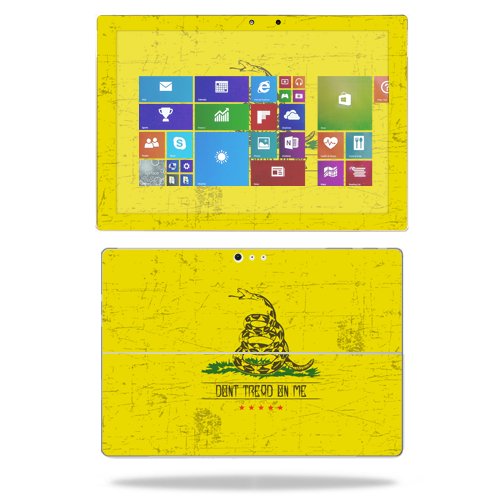 Skin Decal Wrap Compatible With Microsoft Surface Pro 4 cover Sticker Design Dont Tread