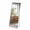 Black/19x58, variant on Alvantor Wall Full Length Mirror, Standing Mirror Full Body with Aluminium Frame, Cloakroom Modern Simple Home Decor, Can Be Hanging, Leaning or Wall