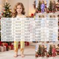thumbnail image 4 of sdbrld Girls Christmas Pajamas Outfit for Kids Long Sleeve Sleepwear Tops and Pants 2Pcs Xmas Holiday PJs Sets Sizes 7-8 Years, 4 of 9