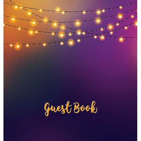 Guest Book (HARDCOVER), Party Guest Book, Birthday Guest Comments Book, House Guest Book, Retirements Party Guest Book, Vacation Home Guest Book, Special Events & Functions : For parties, birthdays, anniversaries, retirement parties, events, gatherings,