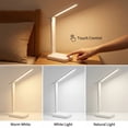 thumbnail image 3 of DAYBETTER LED Desk Lamp, Rechargeable Reading Light with 3 Color Temperature Modes, Stepless Dimming, Touch Control, Includes Phone Holder, Ideal for Bedside Tables, Study Desks, and Travel, 3 of 7