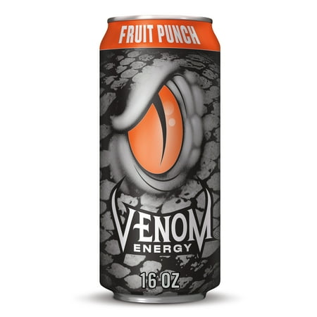 Venom Fruit Punch Energy Drink, 16 Fl Oz Can
