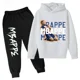 thumbnail image 3 of Conjunto de sudadera y pantalones con estampado de Mbappé para niños, primavera y otoño, conjunto de ropa deportiva de 2 piezas para niños y niñas, ropa para niños, 3 of 5