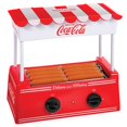thumbnail image 1 of Hot Dog Roller Nostalgia Coca-Cola tiene capacidad para 8 salchichas rojas y blancas, 1 of 7