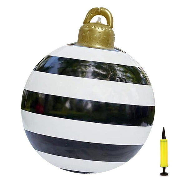Bola navideña NikouMX Decoración navideña PVC 60 cm