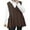 AG1378# Coffee, variant on Women's Swing Cute Sweater Tank Top Oversized Cable Knit Pullover Sweater with Pockets Casual Outdoor Comfort Daily Wear