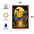 thumbnail image 2 of Toland Home Garden Scare Crow Fall Halloween Flag Double Sided 28x40 Inch, 2 of 4