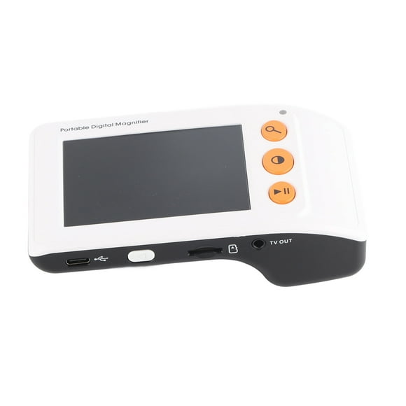 Mupaje de Video Portátil, Magnificador de Video Digital 2x-25x Zoom HD Multifunción para Baja Visión