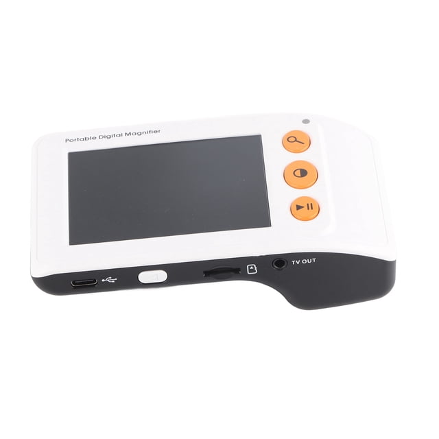 Mupaje de Video Portátil, Magnificador de Video Digital 2x-25x Zoom HD Multifunción para Baja Visión