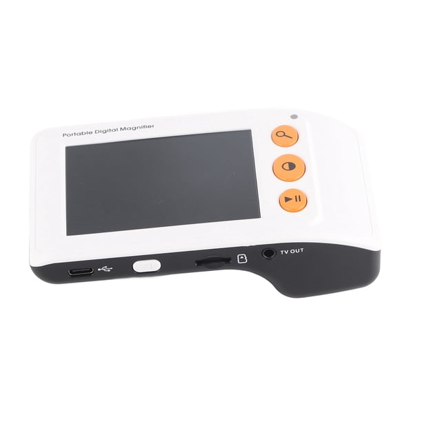 Mupaje de Video Portátil, Magnificador de Video Digital 2x-25x Zoom HD Multifunción para Baja Visión