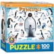 thumbnail image 1 of Rompecabezas EuroGraphics de Pingüinos 100 Piezas 33x48 cm, 1 of 3
