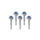 thumbnail image 1 of Eigraketly Abridor de agujeros para carpintería de 5 uds con profundidad de perforación ajustable de 10-50mm/0,39-1,97 pulgadas 15/20/25/30/35mm abridor Herramientas y ferretería No. 4 Eigraketly TO005465-04, 1 of 4