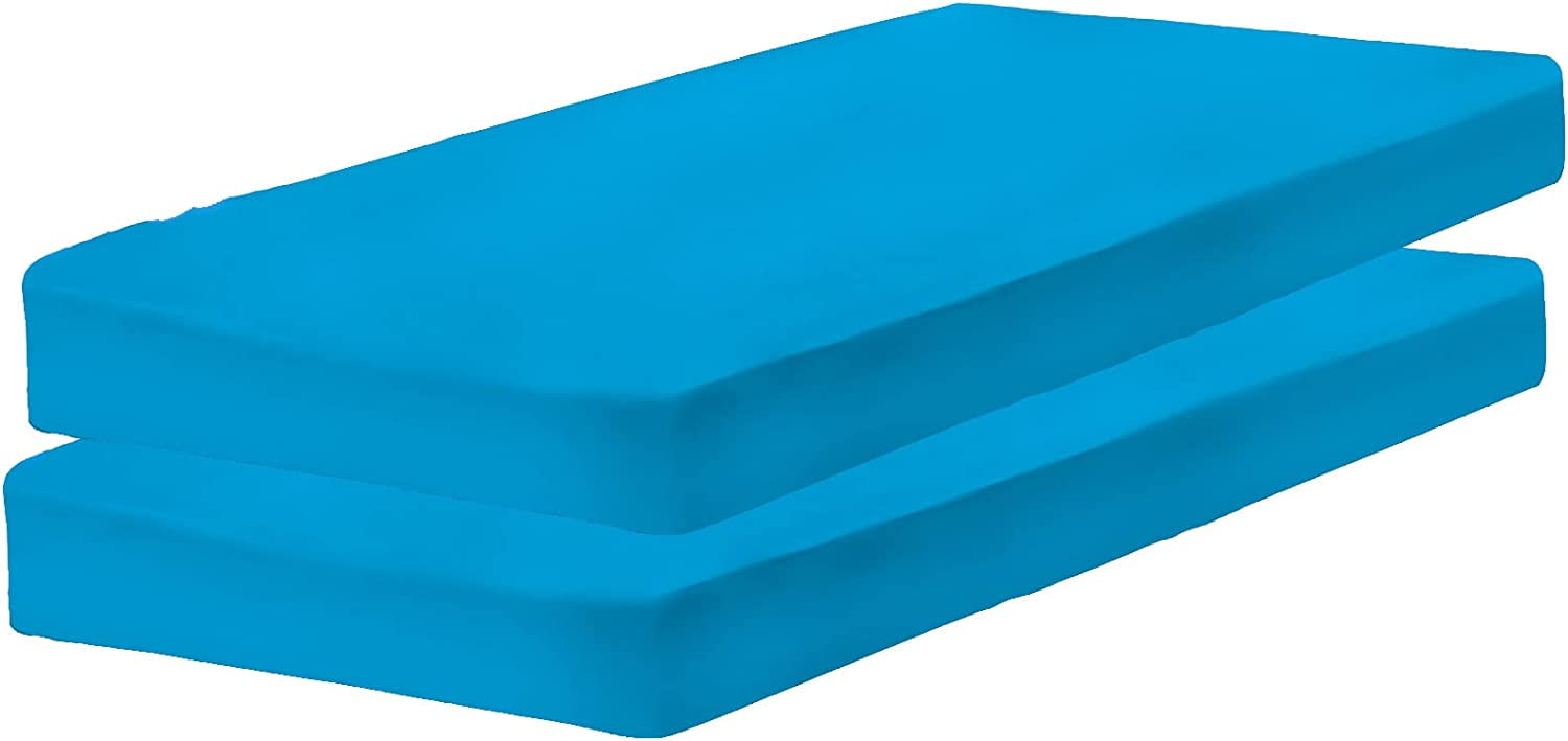 Gilbin 100 Jersey Knit Cotton Fitted Cot Sheet for Camp Cot Mattresses