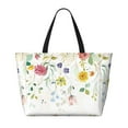 thumbnail image 2 of Easygdp Wildflowers Bolsa de Viaje de Playa de Gran Capacidad, Bolsa Tote Perfecta para la Playa, Escapadas de Fin de Semana y Viajes, 2 of 7
