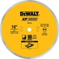 thumbnail image 3 of DEWALT XP DW4762 Tile Diamond Saw Blade, 10 in Dia Blade, 4 in D Cutting, 5/8 in Arbor/Shank, Wet/Fast/Chip-Free Cutting, 3 of 3