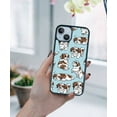 thumbnail image 5 of FINCIBO Soft Rubber Protector Cover Case for Apple iPhone 14 6.1" 2022, Shih Tzu Funny Playful Postures, 5 of 5