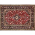 thumbnail image 1 of Ahgly Company Machine Washable Indoor Rectangle Traditional Saffron Red Area Rugs, 8' x 12', 1 of 7