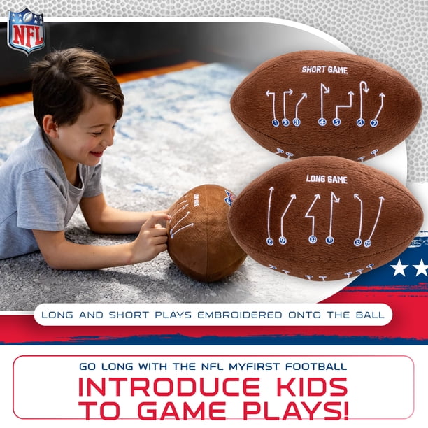 Franklin Sports Kids Soft Plush Football - NFL MyFirst Football
