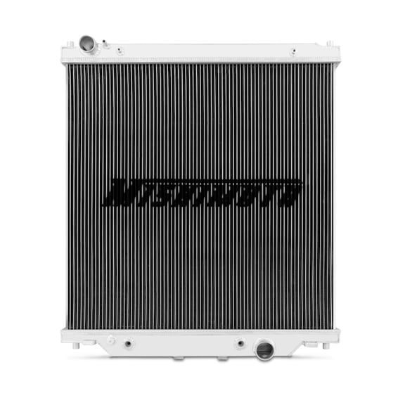 Mishimoto MMRAD-F2D-03 Aluminum Radiator Compatible With Ford 6.0 Powerstroke F250 F350 F450, Ford Excursion 2003-2007