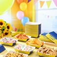 thumbnail image 4 of 100 Pcs Yellow Cartoon Food Tray Banana Birthday Party Supplies Paper Food Trays Boat 2lb, Banana Pattern, Disposable Nacho Trays Video Game Kraft Paper Boat for Cartoon Birthday Party, 4 of 4