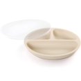 thumbnail image 2 of Toddler Suction Plate with Lid, 100% Food Grade Silicone, Microwave & Dishwasher Safe, 2 of 5