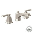 thumbnail image 2 of Moen Tv6220 Boardwalk 1.2 GPM Widespread Bathroom Faucet - Bronze, 2 of 7