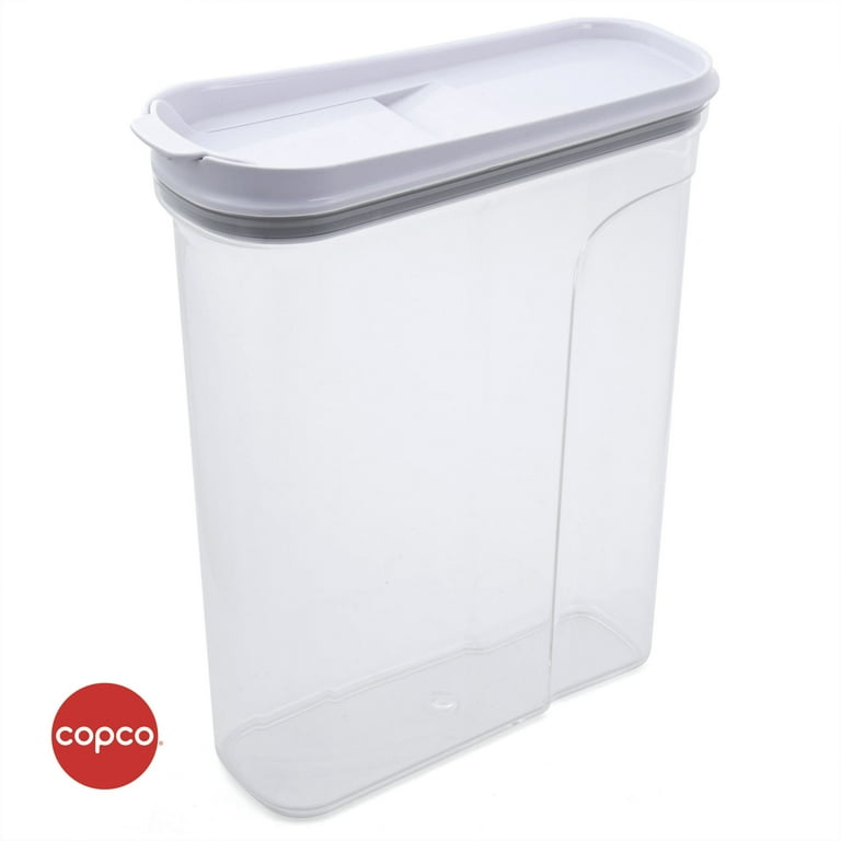 Copco Cereal Storage Container, 4.75-Quart, Clear