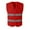 Red, variant on Mgmyaa Reflective Safety Vest for Men & Women Sleeveless Night Workwear High Visibility Work Jacket