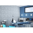 thumbnail image 3 of Retro-Art 3D Wall Panels, Old White Brick, PVC, 17.5" x 23.75", 571OG, 3 of 5