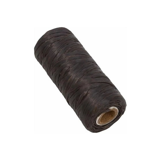 Sinew Artificial Waxed Polyester Cord Dark Brown 5-ply, Great for Jewelry Making. Sold per 1 Ounce / 28.3 Grams Spool 32.8 Yards / 30 Meters