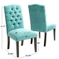 thumbnail image 6 of Noble House Crown Top Dining Chair (Set of 2), 6 of 6