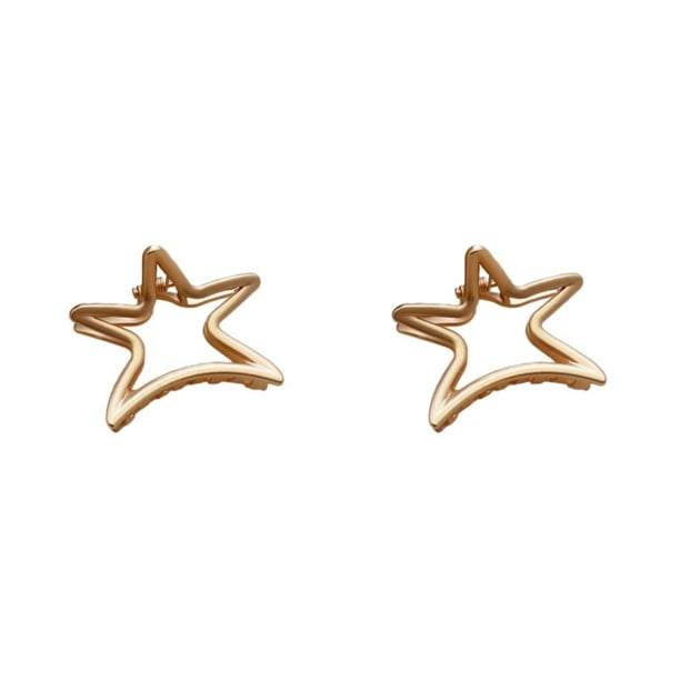 Sonducket Horquillas para mujer, pasadores, Clip de Metal, pinzas para el pelo, pinzas geométricas, sombreros para niñas, accesorio de fiesta Type2 NO2