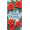 3A, variant on Festive Banner Merry Christmas Decorative Design Red Poinsettia Floral Holiday Decoration for Seasonal Celebration Indoor Venue Winter Party