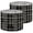 Color 1, variant on Linen Drum Lampshades Vertical Red Beige Striped Subtle Dotted Lines 13"x13"x10" Light Shade for Table Lamps Floor Lamp Shades Lampshade Replacement Assembly Required
