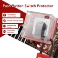 thumbnail image 3 of Emergency Stop Button Cover, Transparent Plastic Switch Case PC Wide Application Reasonable Structure  for Industry, 3 of 8