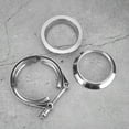 3" 4-Bolt Stainless Steel Turbo Exhaust Downpipe Flange & Gasket - T4 GT35 T3/60-1