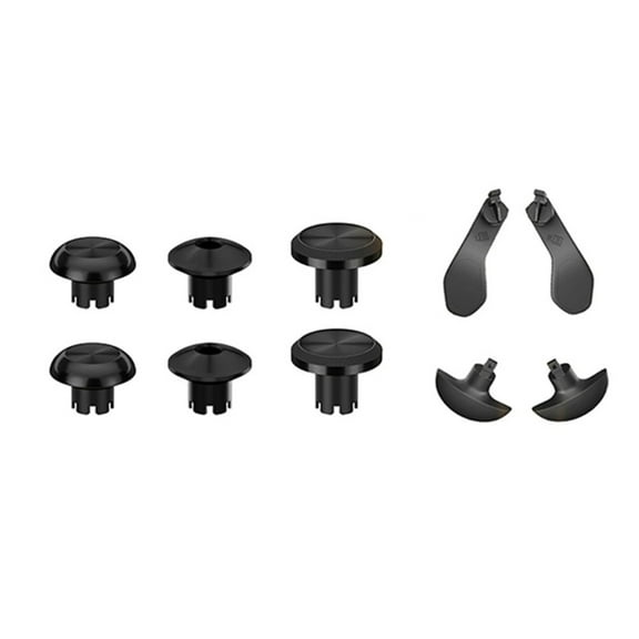 10Pcs/Set Thumbstick Grip for PS5 Edge Game Controller Replacement Thumb Sticks Joystick Analog Stick with Back Paddle